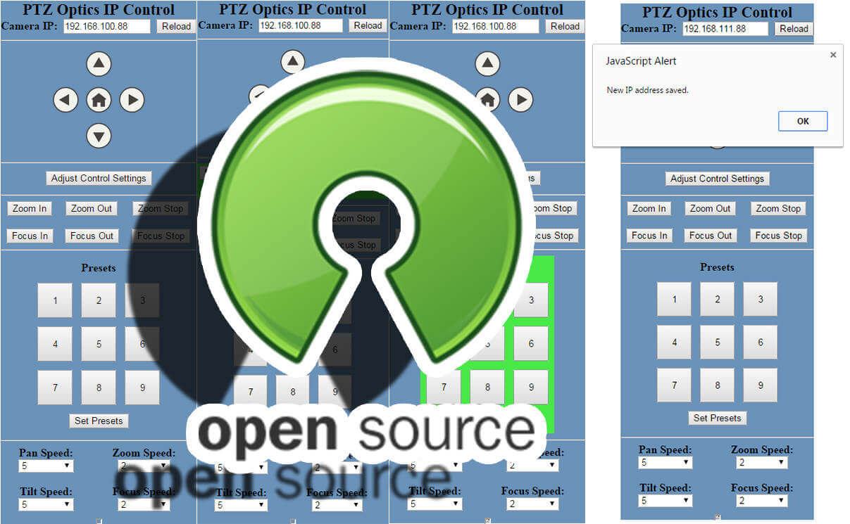 open source ip camera software